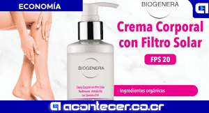 Biogenera Revoluciona el Cuidado Corporal con su Crema con Filtro Solar