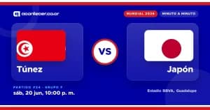 Japón golea 4-0 a Túnez en el Mundial 2026