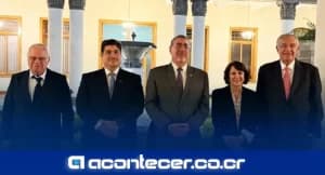 Carlos Alvarado y Miguel Ángel Rodríguez se reúnen con presidente de Guatemala Bernardo Arévalo