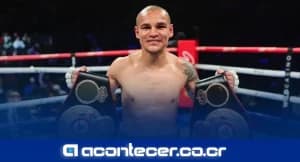 David Jiménez es campeón mundial absoluto de la AMB en peso supermosca