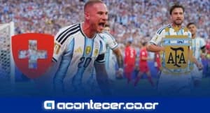 Argentina vence 3-1 a Suiza en tiempo suplementario y enfrentara a Inglaterra en semifinales