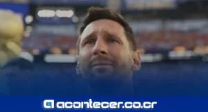 Messi llora tras perder su segunda final mundial