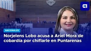 Norjelens Lobo acusa a Ariel Mora de cobardía por chiflarle en Puntarenas
