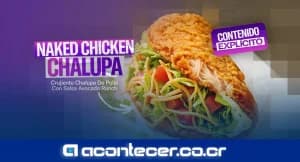 Lanzan chalupa de pollo crujiente sin tortilla en Costa Rica