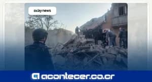 Misil ruso deja 18 muertos en edificio residencial de Pryluky
