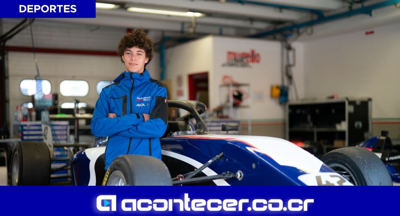 Imagen de la nota: Evan Michelini hace historia al debutar en el Campeonato Europeo de Fórmula 4