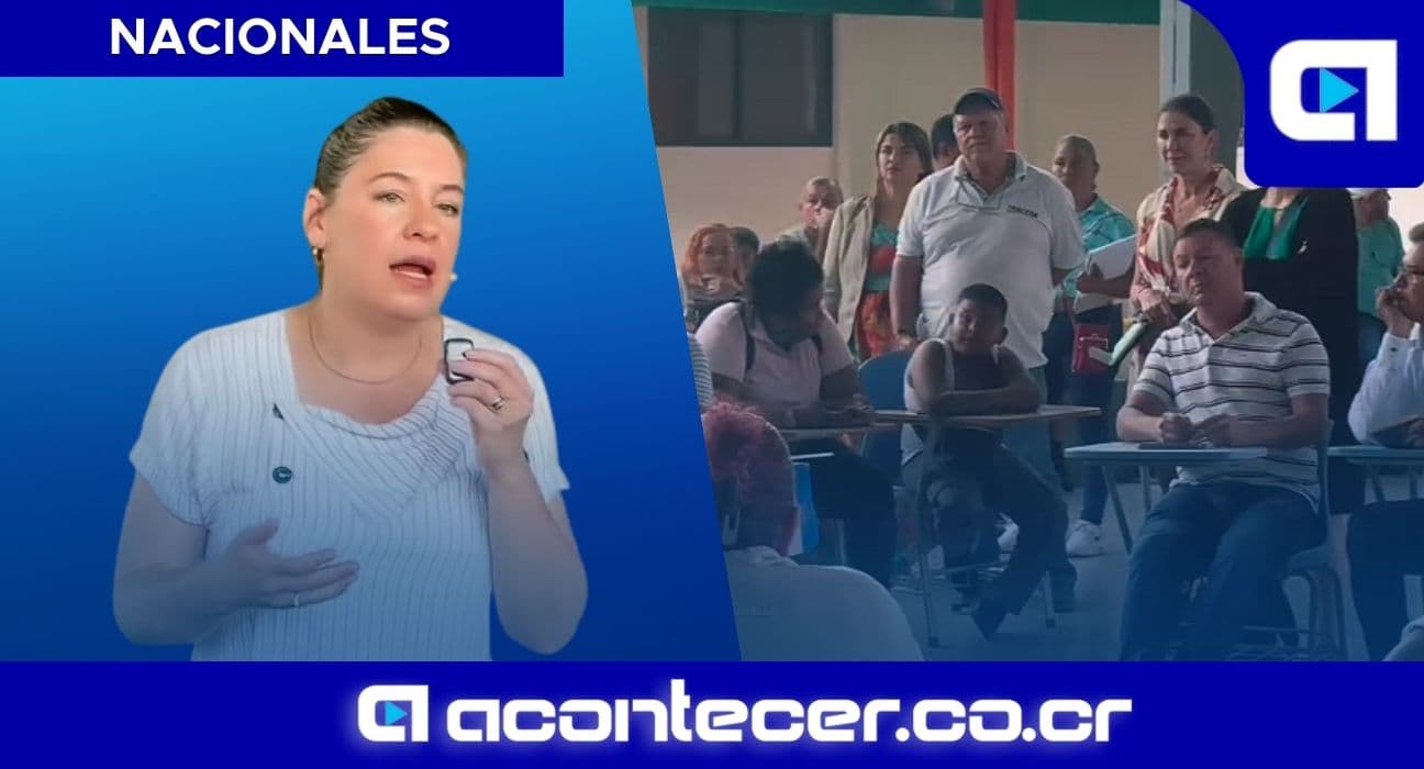 Imagen de la nota: Claudia Dobles enfrenta insultos y protesta en inicio de gira en Limón