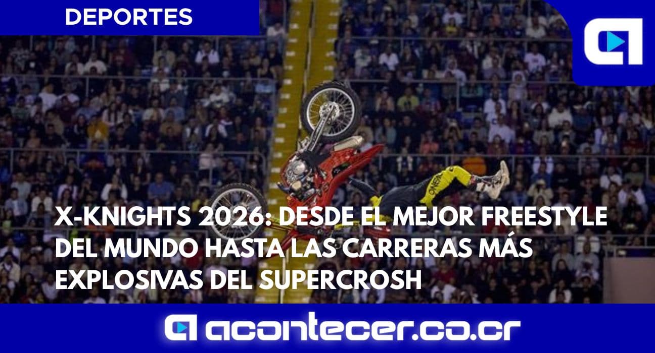 Imagen de la nota: X-KNIGHTS 2026: DESDE EL MEJOR FREESTYLE DEL MUNDO HASTA LAS CARRERAS MÁS EXPLOSIVAS DEL SUPERCROSH