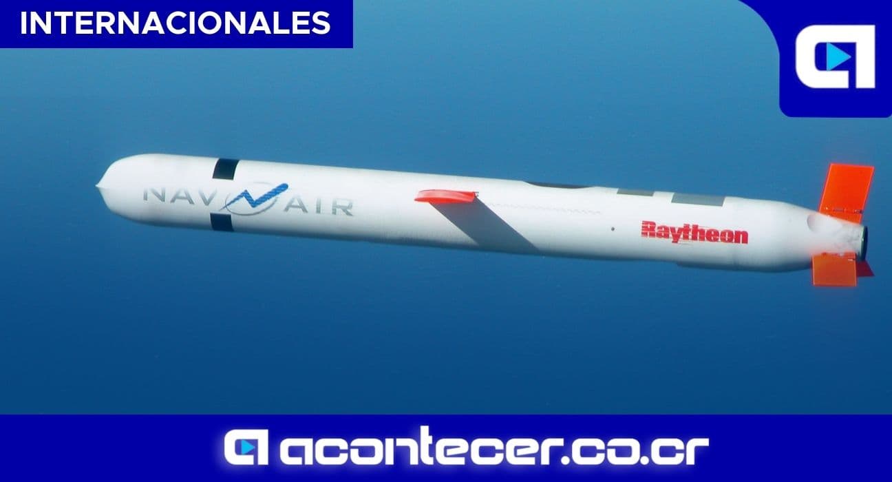 Imagen de la nota: Múltiples misiles Tomahawk se dirigen hacia Irán.