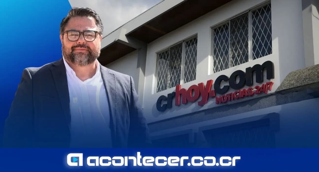 Imagen de la nota: Álvaro Sánchez, quien filtró el número de Rodrigo Chaves, sale de CRHoy tras polémico reportaje