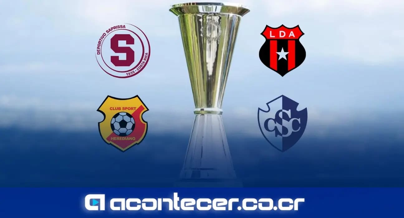 Imagen de la nota: Alajuelense, Saprissa, Herediano y Cartaginés conocen rivales en Copa Centroamericana Concacaf 2026