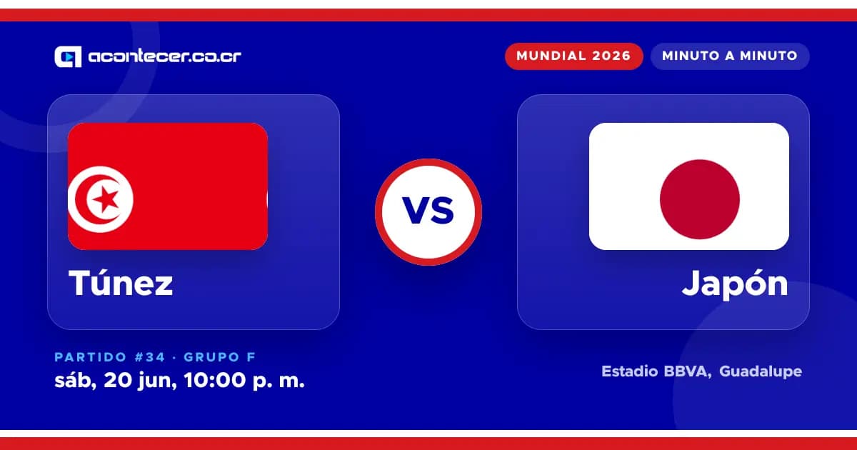 Imagen de la nota: Japón golea 4-0 a Túnez en el Mundial 2026