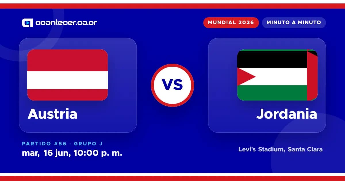 Imagen de la nota: Austria vence 3-1 a Jordania en el Mundial 2026