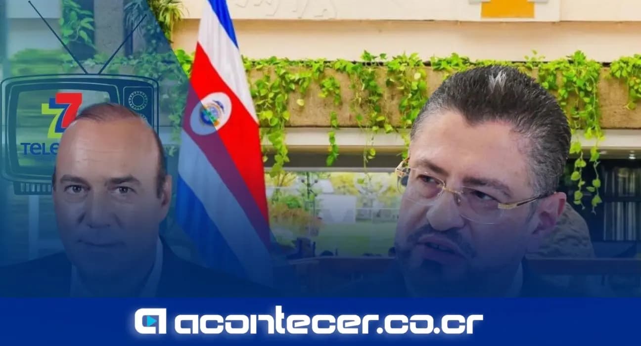 Imagen de la nota: René Picado llega a Casa Presidencial para reunirse con Rodrigo Chaves