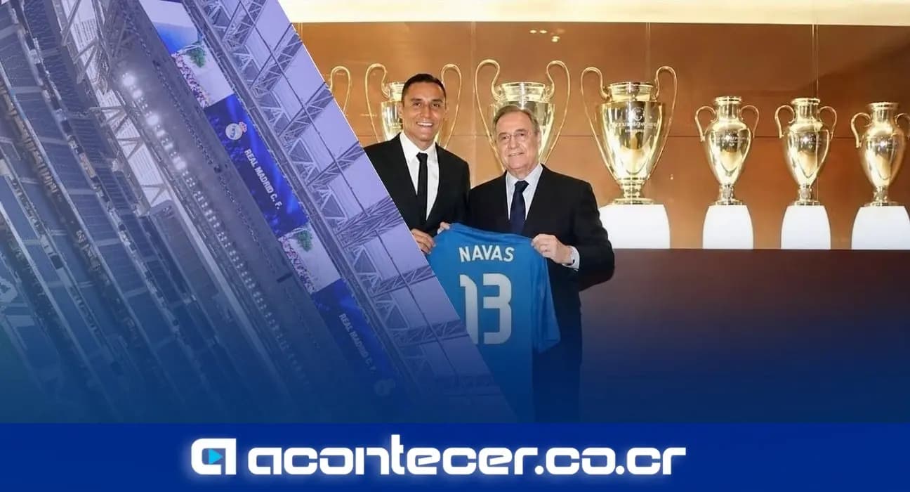 Imagen de la nota: Keylor Navas respalda a Florentino Pérez ante elecciones del Real Madrid