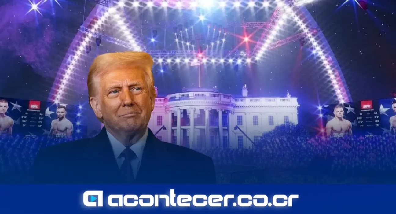 Imagen de la nota: Donald Trump celebra su cumpleaños con noche de UFC en la Casa Blanca
