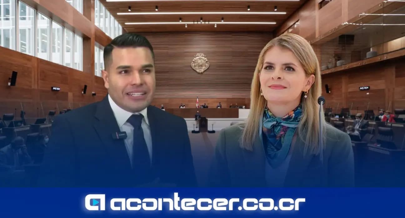 Imagen de la nota: Eder Hernández llega sin invitación a presentación de los 6 proyectos de Laura Fernández contra el crimen organizado