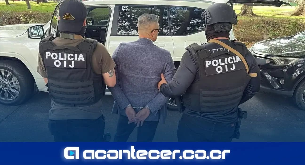 Imagen de la nota: Wilder Eusse Osorio: presidente del Municipal Liberia detenido por extradición a EE.UU.