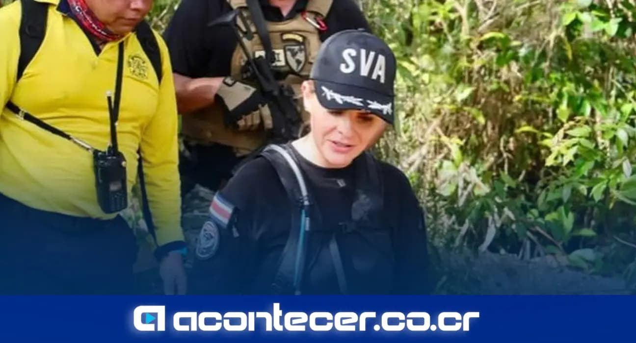 Imagen de la nota: Detonaciones interrumpen gira de Laura Fernández en Crucitas y obligan evacuación