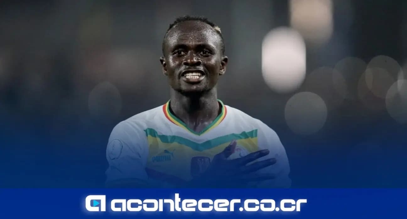 Imagen de la nota: Sadio Mané anuncia su retiro de la selección de Senegal tras el Mundial 2026