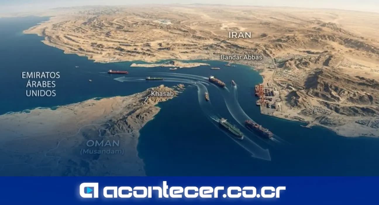 Imagen de la nota: Irán cierra el estrecho de Ormuz al tráfico comercial hasta nuevo aviso