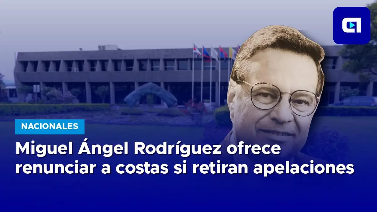 Imagen de la nota: Miguel Ángel Rodríguez ofrece renunciar a costas si retiran apelaciones
