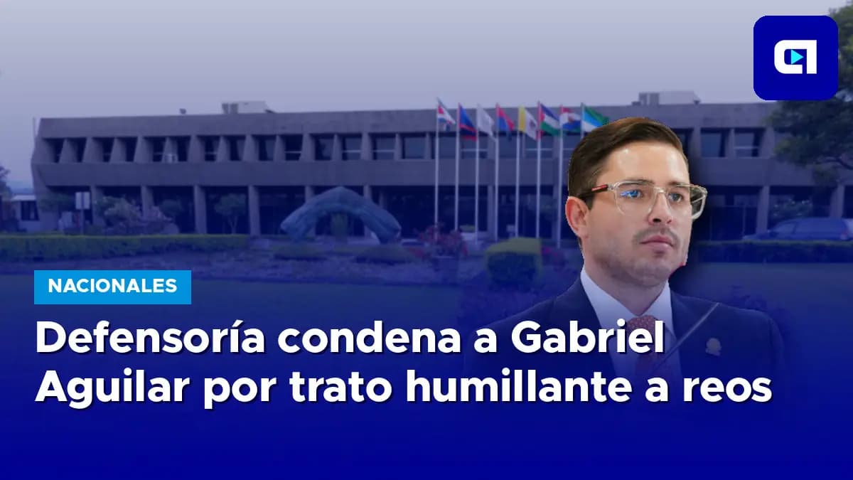 Imagen de la nota: Defensoría condena a Gabriel Aguilar por trato humillante a reos