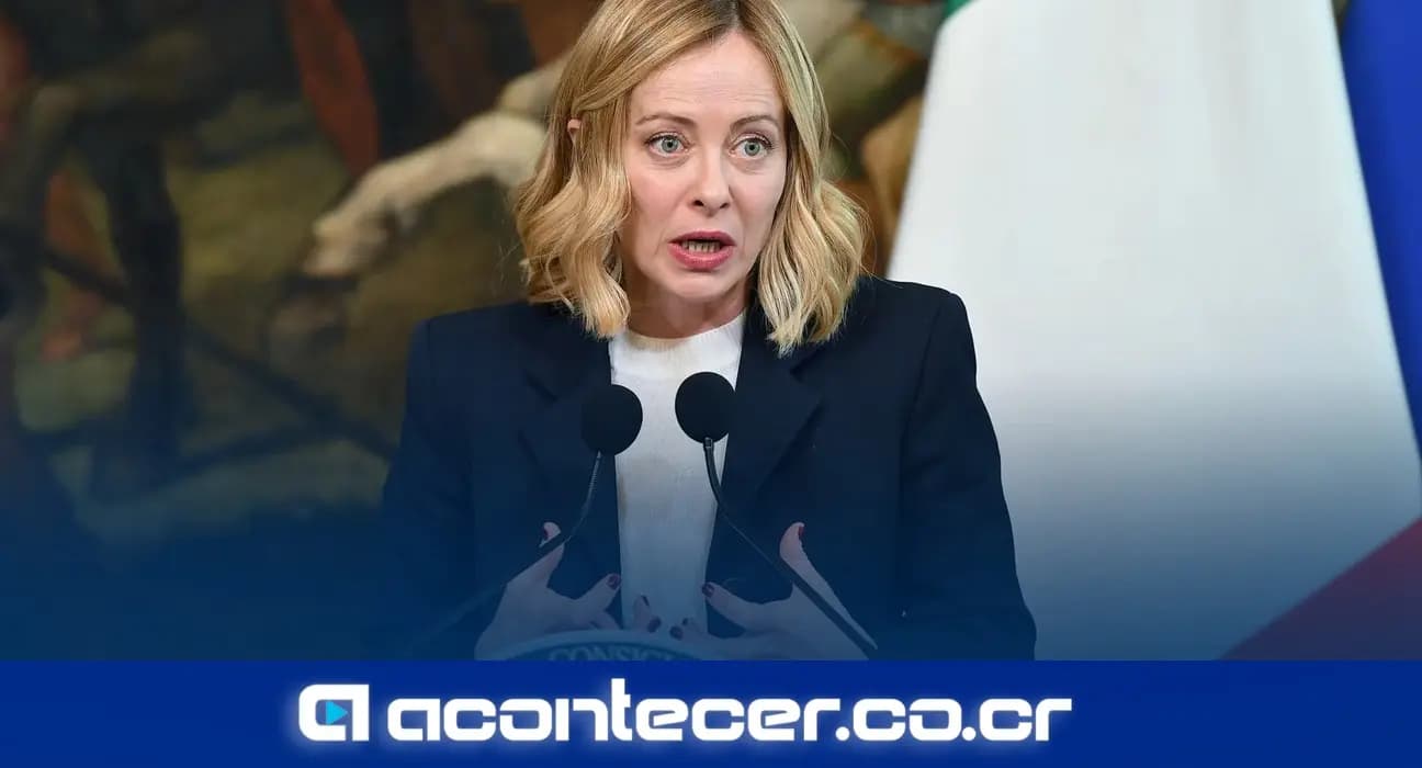 Imagen de la nota: Meloni crea un delito por violencia en protestas con penas de hasta 5 años de cárcel