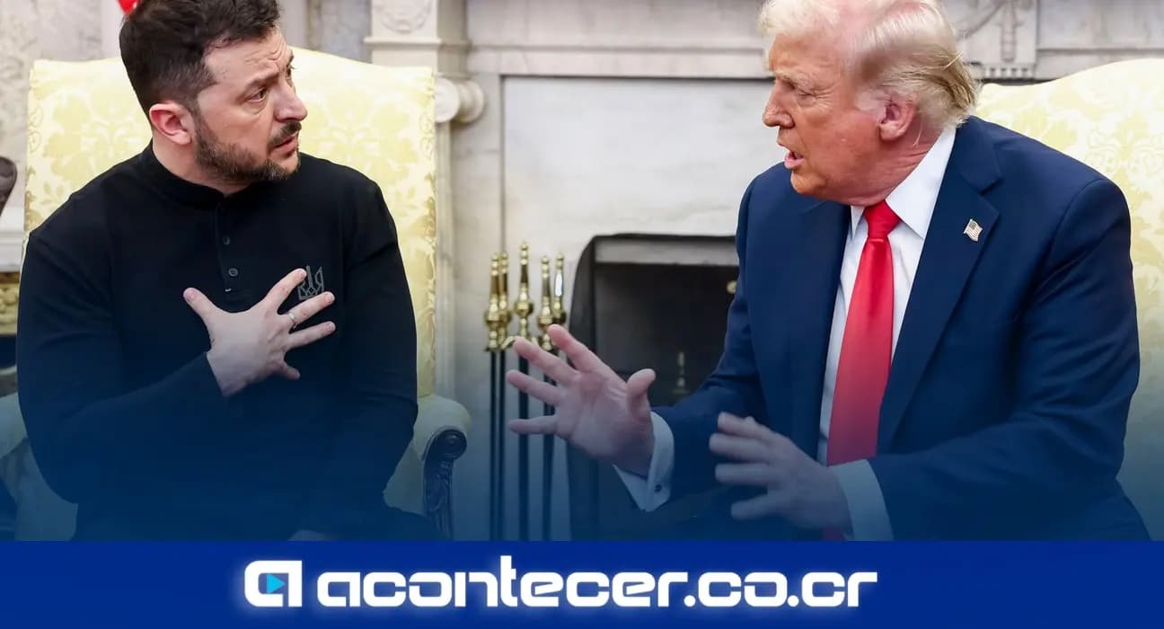 Imagen de la nota: Zelensky acusa a Trump de culparlo por la agresión rusa