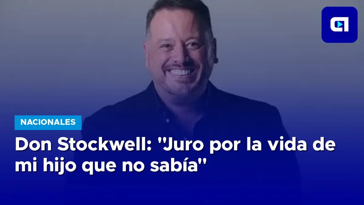 Imagen de la nota: Don Stockwell: “Juro por la vida de mi hijo que no sabía”