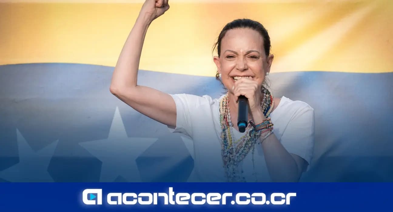 Imagen de la nota: María Corina Machado regresa a Venezuela tras casi un año de exilio