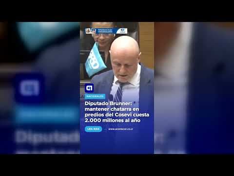 Diputado Stephan Brunner: mantener chatarra en predios del Cosevi cuesta 2.000 millones al año