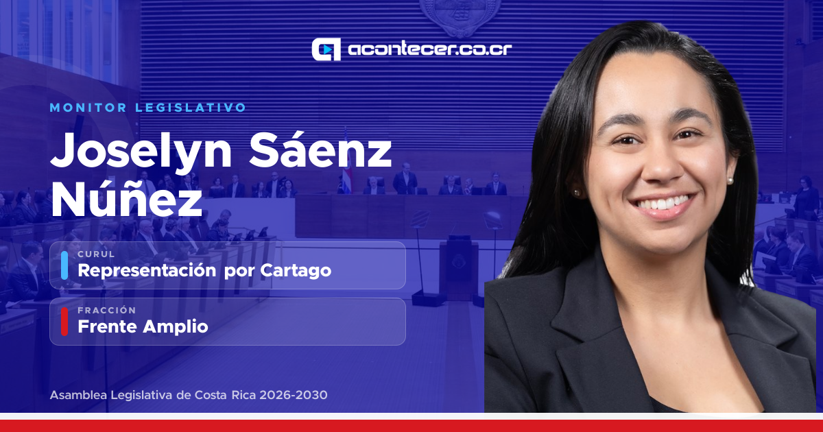 Joselyn Sáenz Núñez: diputado por Cartago, partido, votos y perfil ...