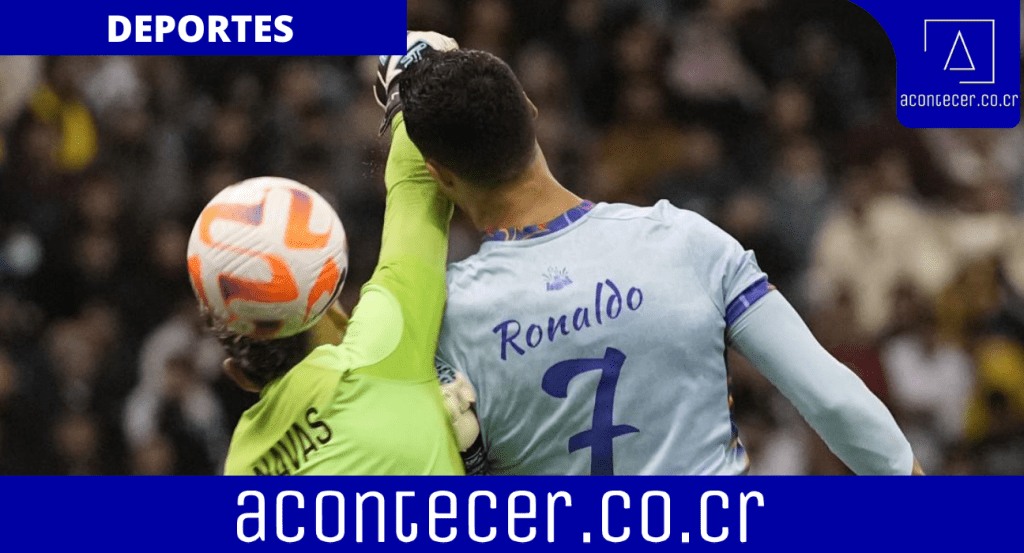 Keylor Navas jugíƒÆ’í‚ó ante Cristiano Ronaldo en un encuentro disputado en Riad