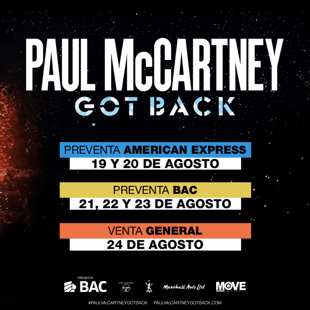 Paul Mccartney Regresa A Costa Rica Con Su Gira Got Back Este Noviembre