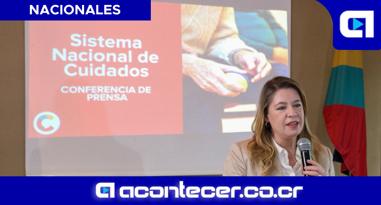 Claudia Dobles impulsa un sistema nacional de cuidados de gran alcance