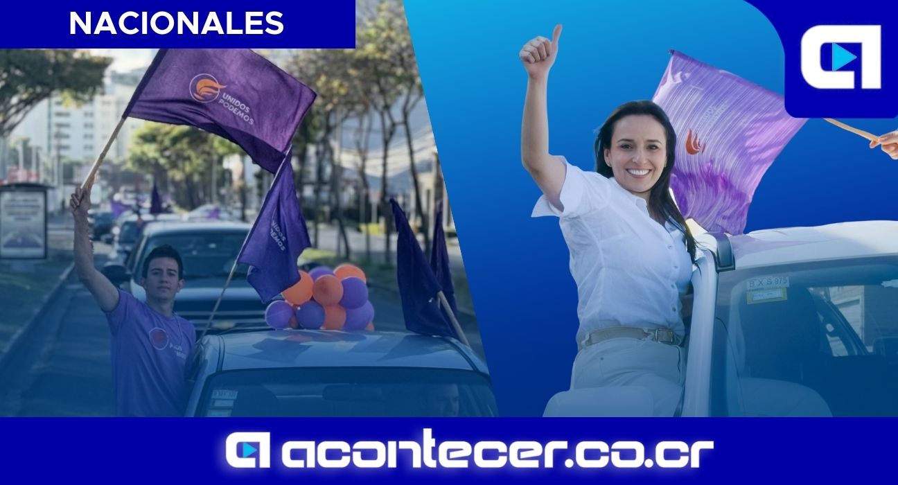 Natalia Díaz hace caravana de cierre de campaña en San José