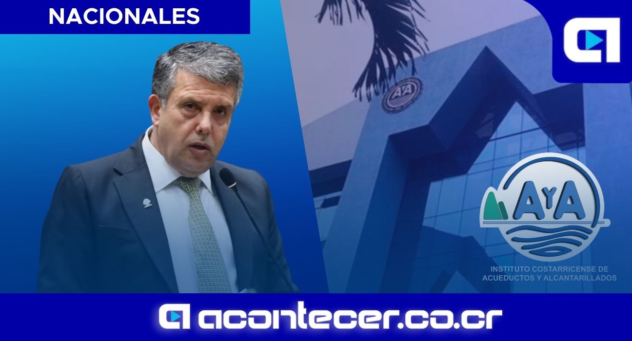 Óscar Izquierdo denuncia persecución política tras su destitución del AyA