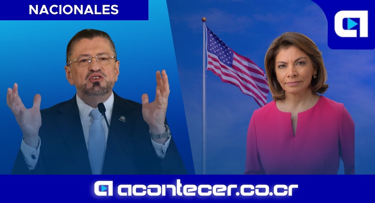 Rodrigo Chaves a Laura Chinchilla: “¿Será que le asusta algo que está pasando en Estados Unidos?”