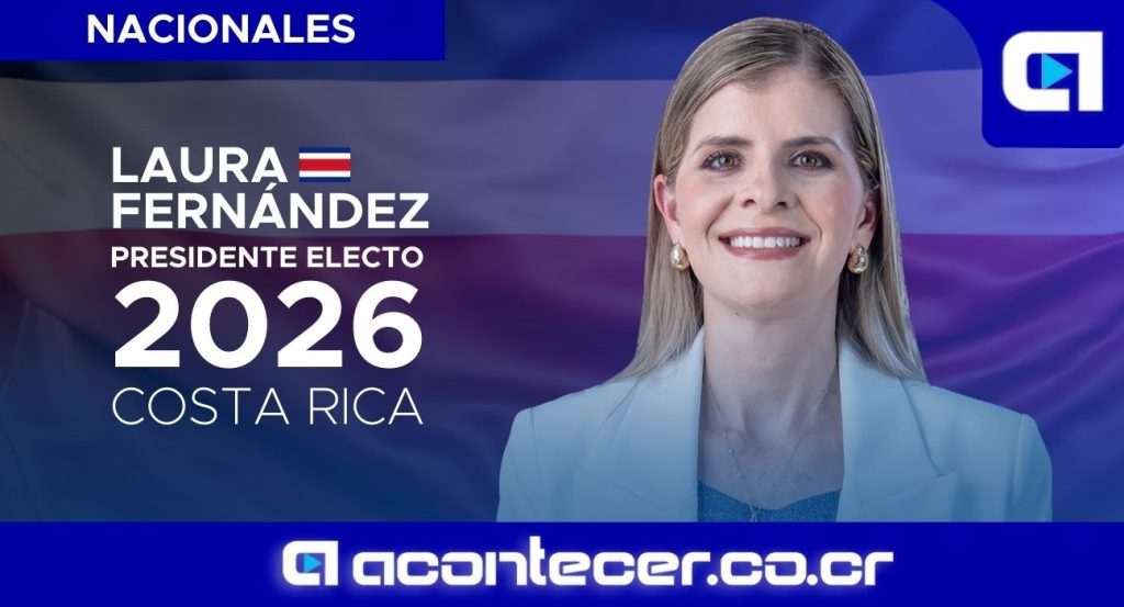 Laura FerníƒÂ¡ndez es la nueva presidenta electa de Costa Rica
