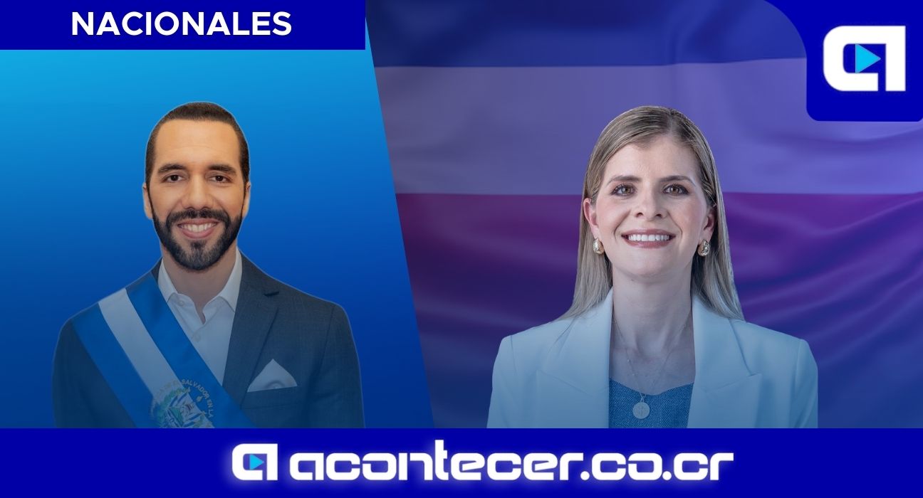 Nayib Bukele felicita a Laura Fernández tras su victoria