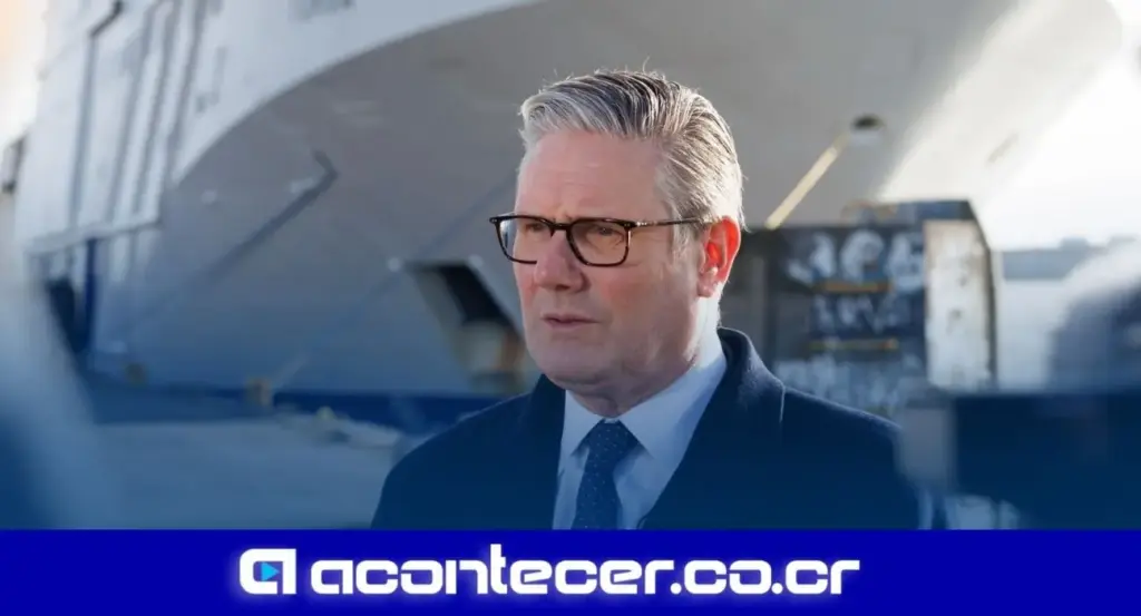 Starmer afirma que Reino Unido debe aceptar una guerra en dos frentes: Ucrania y Oriente Próximo 2 guerra en dos frentes, Keir Starmer guerra Ucrania Oriente Próximo, Reino Unido amenaza rusa, gasto en defensa Reino Unido, Fuerza Expedicionaria Conjunta, Starmer interceptar buques rusos