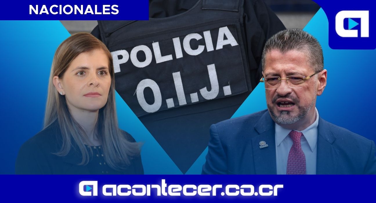 OIJ captura a sospechosos de lanzar amenazas contra Chaves y Fernández