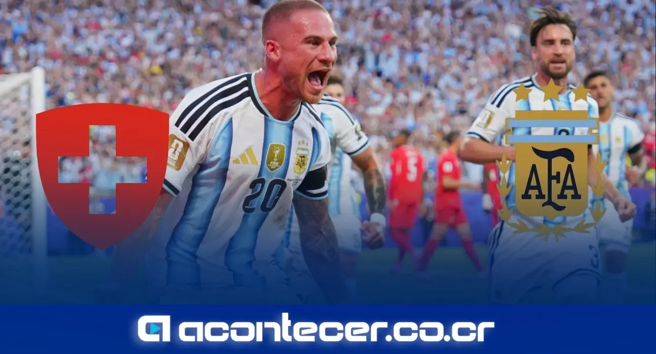 Argentina vence 3-1 a Suiza en tiempo suplementario y enfrentara a Inglaterra en semifinales