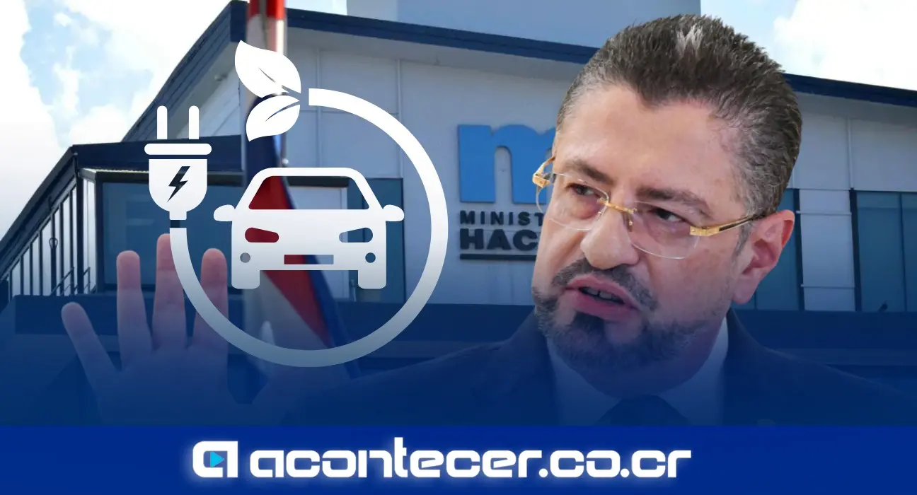 Rodrigo Chaves aumenta al 30% el impuesto a vehículos eléctricos