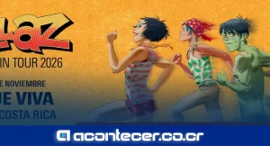 Gorillaz agota 90% de entradas para su debut en Costa Rica