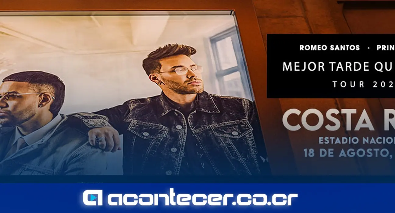 Romeo Santos y Prince Royce en Costa Rica