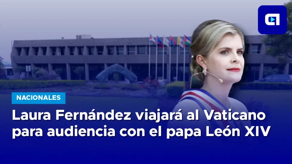 Imagen de Laura Fernández viajará al Vaticano para audiencia con el papa León XIV