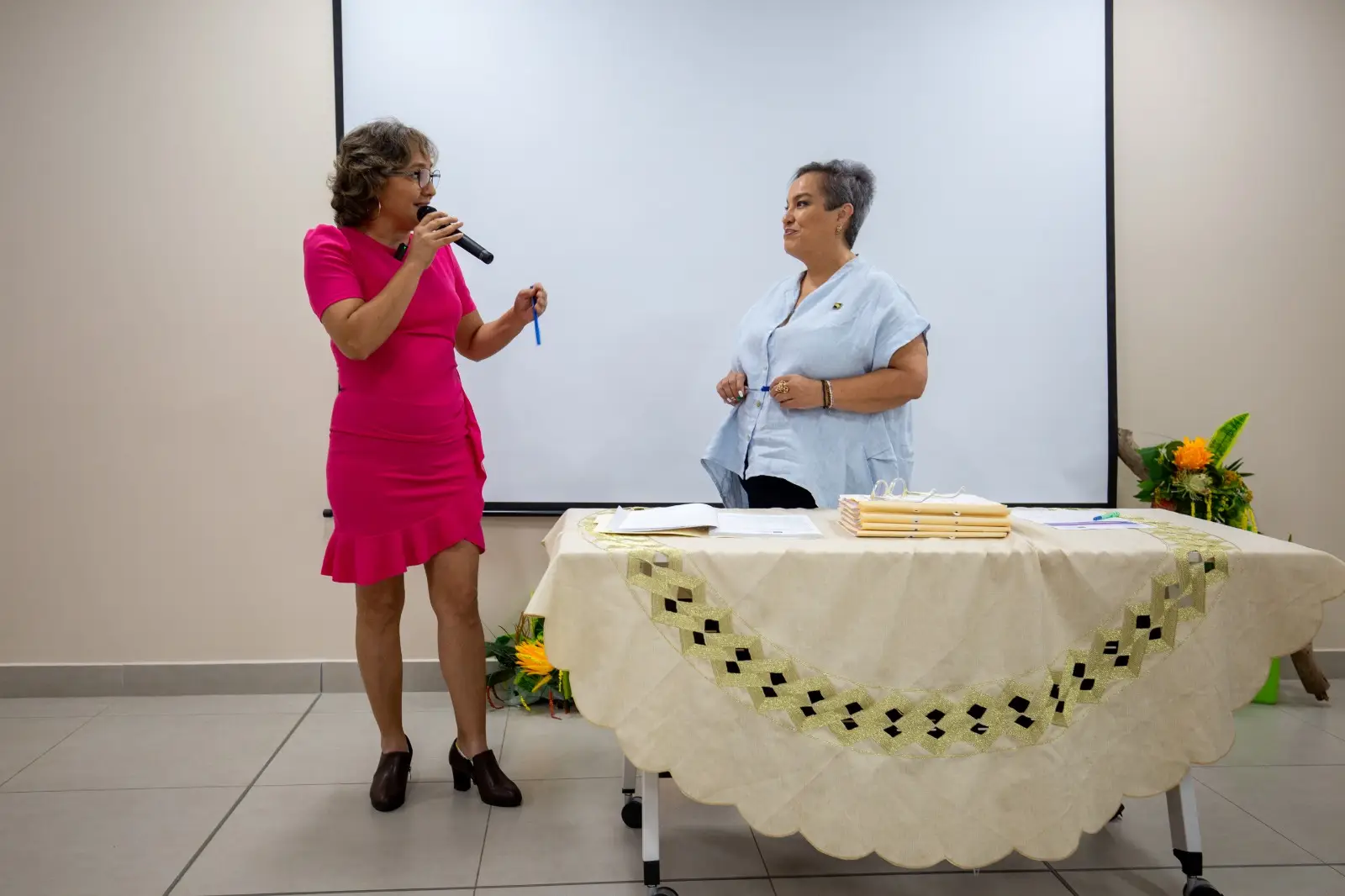 Ella es Yamileth Alvarado Mora, una de las beneficiadas con FOMUJERES