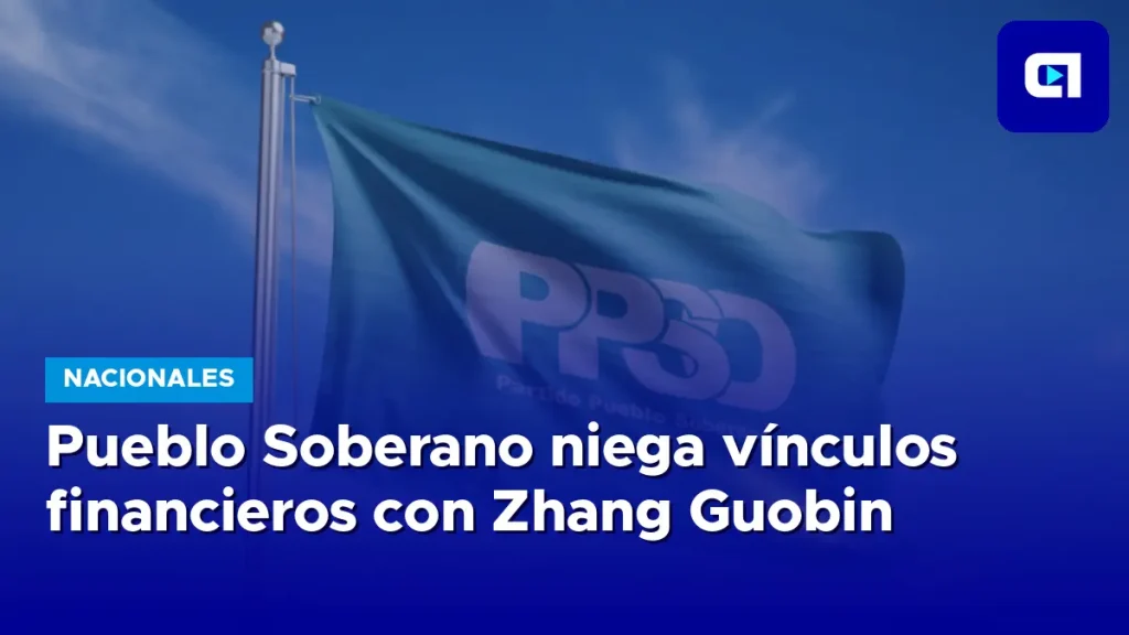 Imagen de Pueblo Soberano niega vínculos financieros con Zhang Guobin